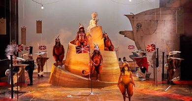 The Rabbits. Melbourne Festival, Opera Australia. Photo by Jon Green