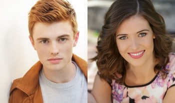 Joel Granger (photo by Mark Flower) and Matilda Moran