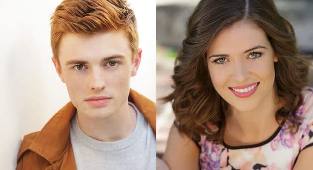 Joel Granger (photo by Mark Flower) and Matilda Moran