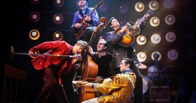 The US Cast of Million Dollar Quartet