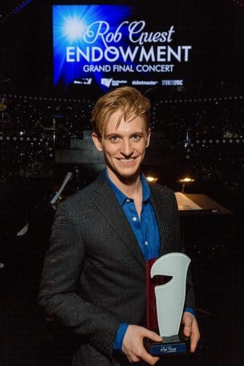 Linden Furnell winner of the Rob Guest Endowmen 2016. Image by Robert Catto