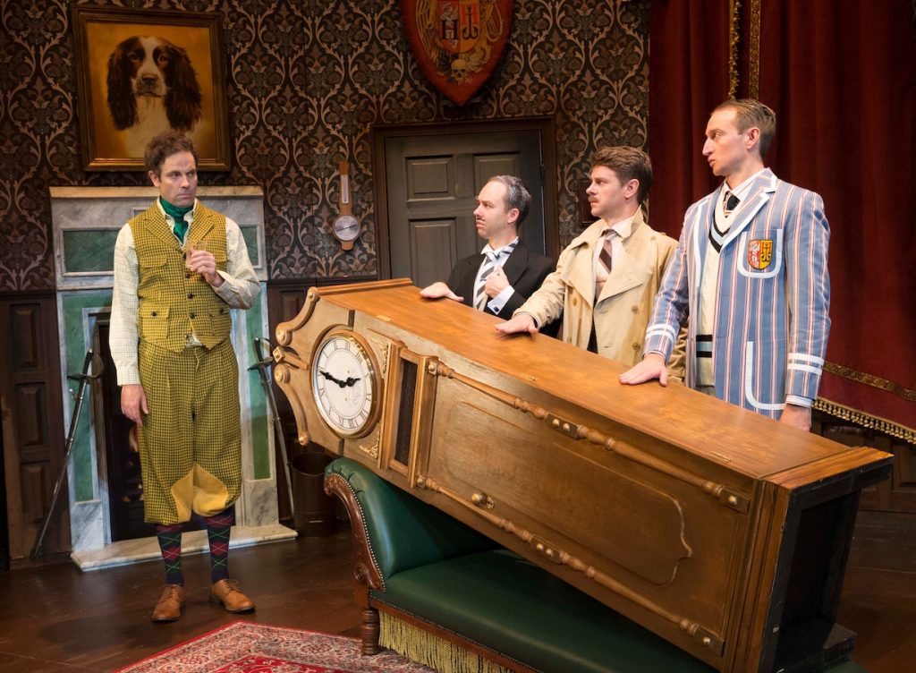 The Play That Goes Wrong. Luke Joslin, George Kemp, Nick Simpson Deeks, James Marlowe