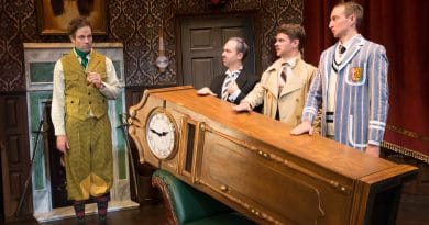 The Play That Goes Wrong. Luke Joslin, George Kemp, Nick Simpson Deeks, James Marlowe