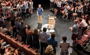 James Rowland in Every Brilliant Thing. Photo supplied.