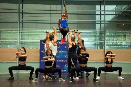 Paulini and ensemble of The Bodyguard
