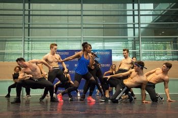 Paulini and ensemble of The Bodyguard