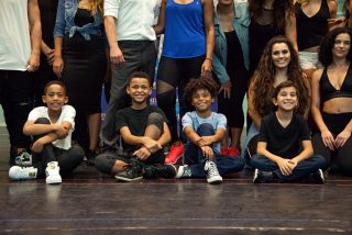 The cast of The Bodyguard