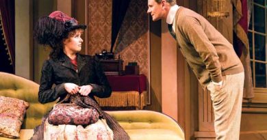 Anna O'Byrne and Charles Edwards in My Fair Lady. Photo by Brian Geach