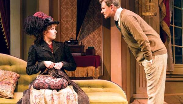 Anna O'Byrne and Charles Edwards in My Fair Lady. Photo by Brian Geach