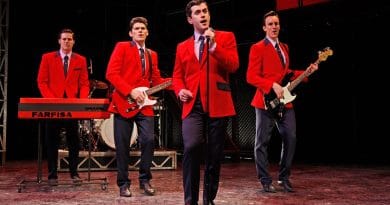 The original Australian cast of Jersey Boys | Photo by Jeff Busby