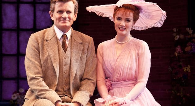 Charles Edwards and Anna O'Byrne. My Fair Lady 2017. Image by Belinda Strodder