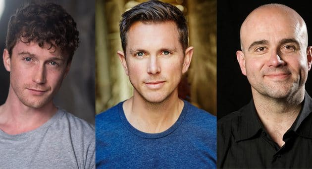 Eli Cooper to play the Scarecrow, Alex Rathgeber the Tin Man and John Xintavelonis the Lion in The Wizard of Oz