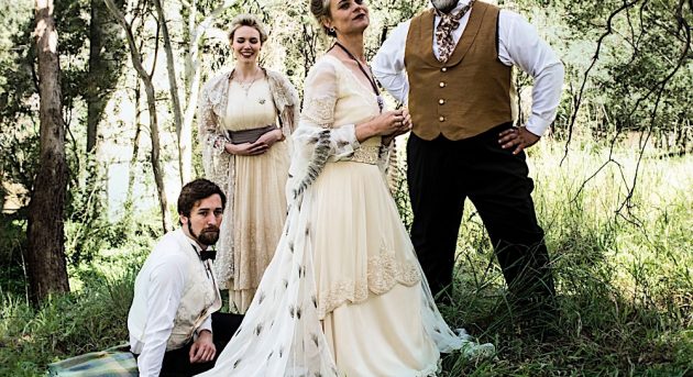 Nelson Gardner, Carina Waye, Nadine Garner and Eddie Muliamaseali'i will star in A Little Night Music. Image by Jodie Hutchinson