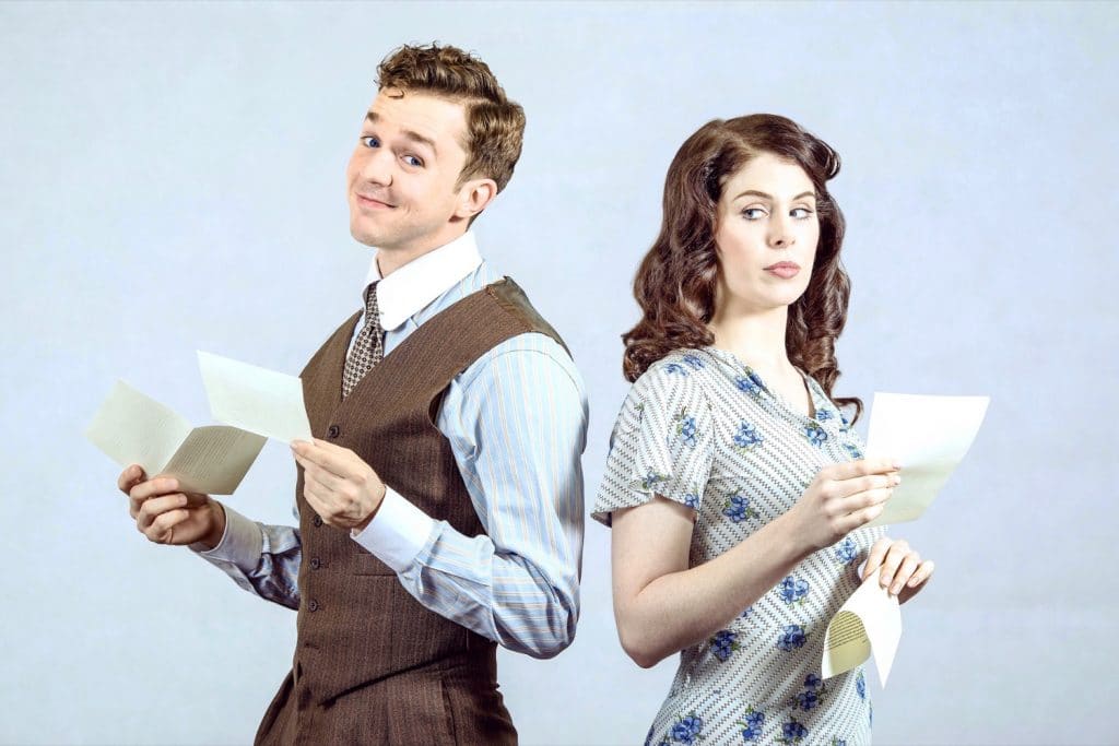 Rowan Witt & Caitlin Berry star in She Loves Me at Hayes Theatre Co