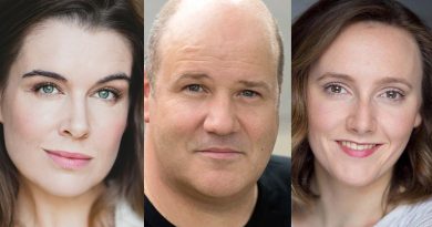 Pippa Grandison as Deidre Chambers, David James as Bill Heslop and Manon Gunderson-Briggs as Joanie Heslop.