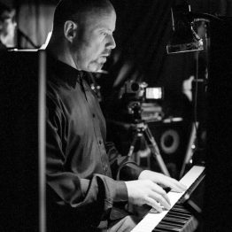 Andrew Worboys at piano