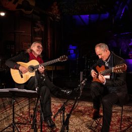 Alain Valodze and Mike Bevan