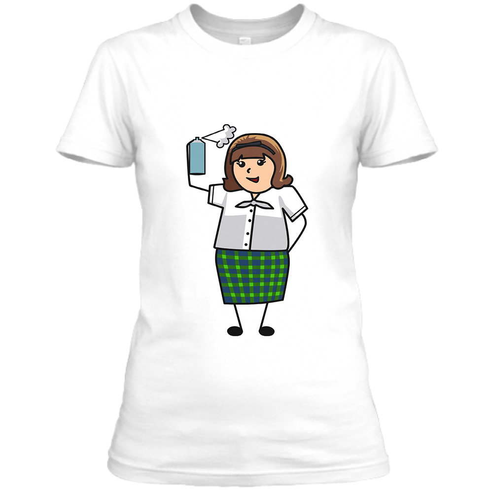 Tracy White Womens T-Shirt Final