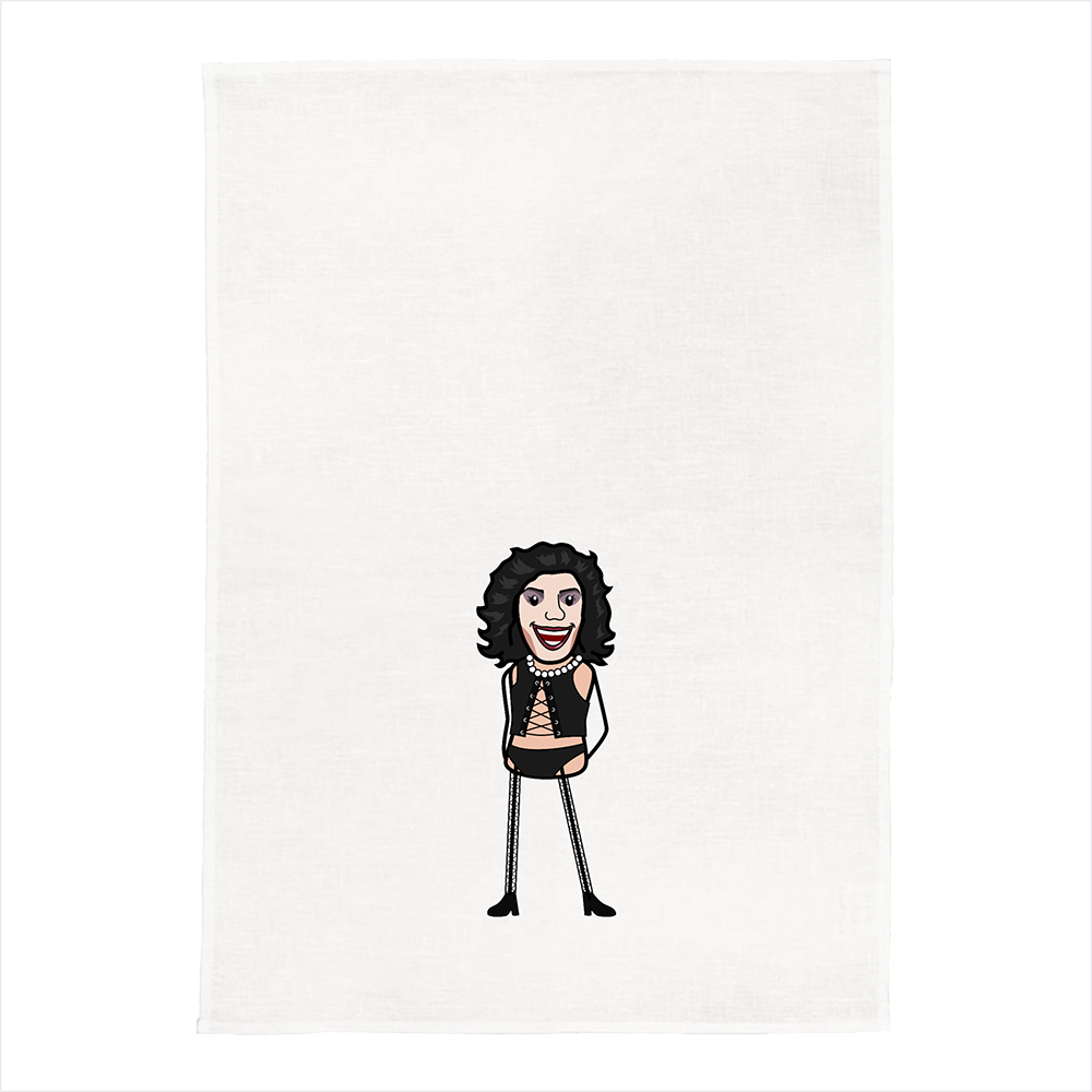 Frankenfurter White Tea Towel