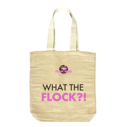 PF Premium Eco Tote Bag - WHAT THE FLOCK