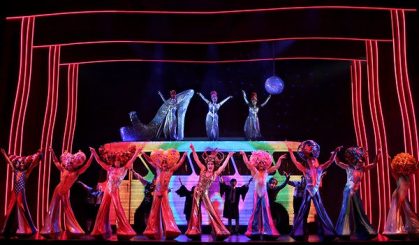 Andrew Hallsworth’s choreography in the Broadway production of Priscilla Queen of the Desert