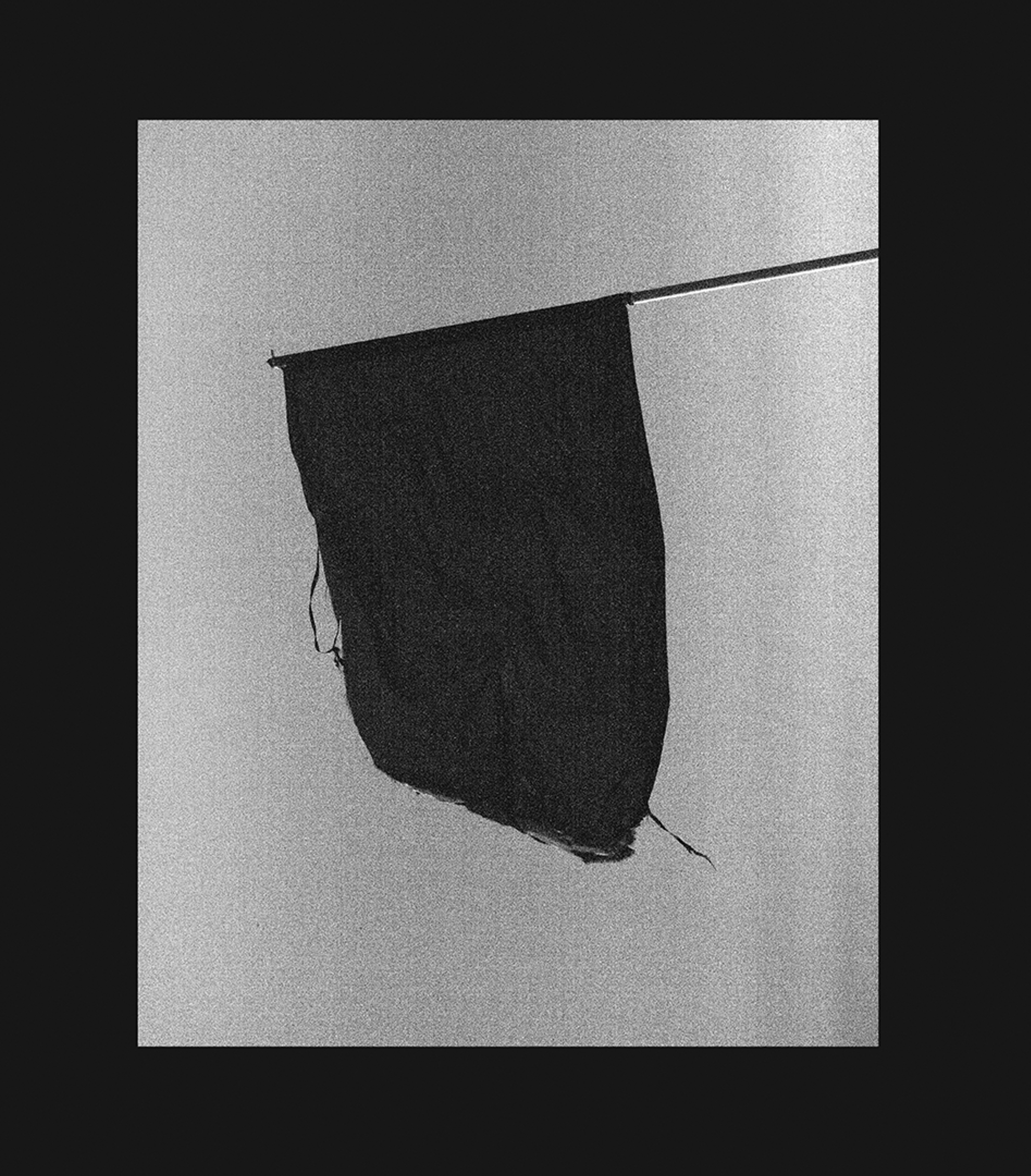 An abstract image / illustration in black and white